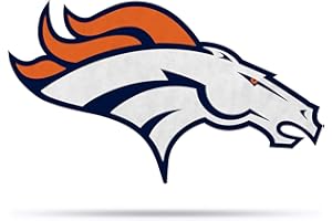 Rico Industries NFL Football Primary Shape Cut Pennant - Home and Living Room Décor - Soft Felt EZ to Hang