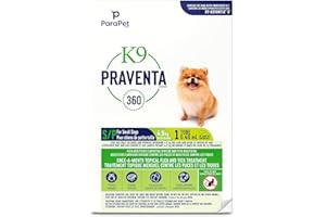 Parapet K9 Praventa 360 for Small Dogs, 1 Tube