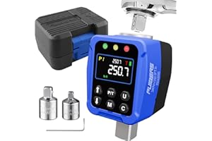 PUIBERS 1/2" Drive Digital Torque Wrench Adapter- 12.5-250.7 Ft-lb / 17-340 Nm, Digital Torque Adapter ±2% Accuracy, Colour L