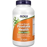 NOW Foods Supplements, Prostate Health, Clinical Strength Saw Palmetto, Beta-Sitosterol & Lycopene, 180 Softgels