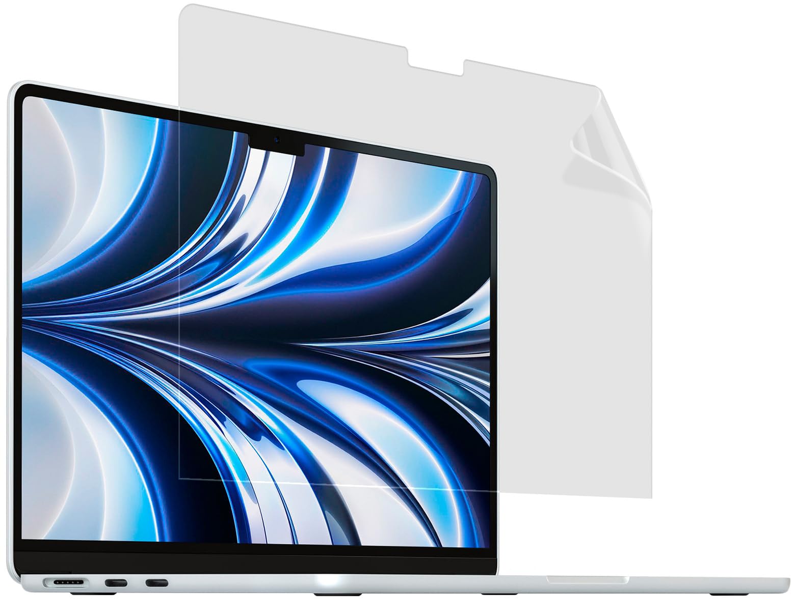 MyGadget Screen Protector Crystal Clear HD compatible with Apple MacBook Pro 16 inch - Anti Scratch LCD Display Protection Full Cover Film