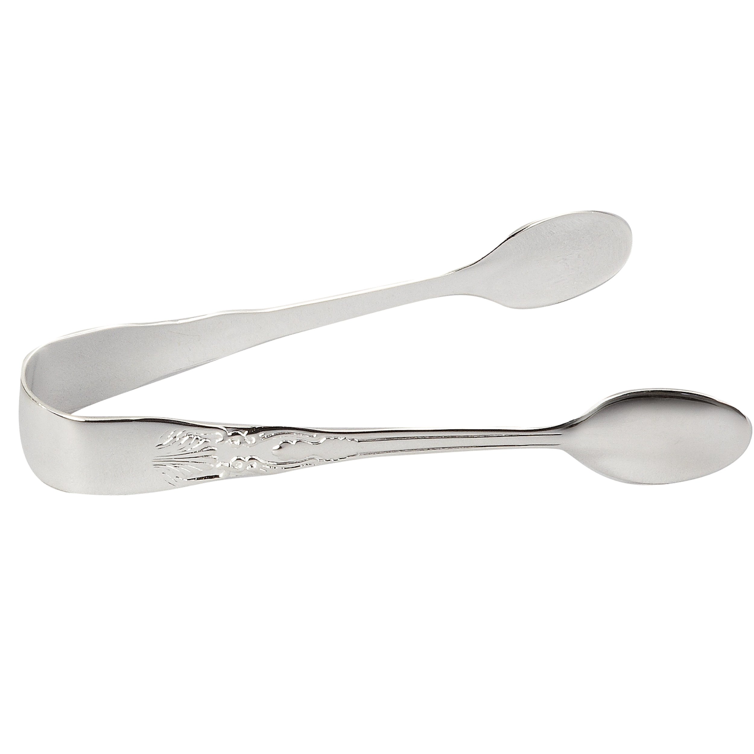 Elegance Silver Silver Plated Sugar Tongs, 4-1/2"