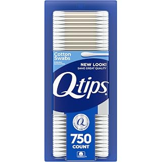 Q-tips Cotton Swabs For Hygiene and Beauty Care Original Cotton Swab Made With 100% Cotton 750 Count