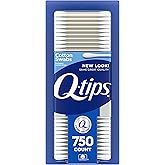 Q-tips Cotton Swabs For Hygiene and Beauty Care Original Cotton Swab Made With 100% Cotton 750 Count