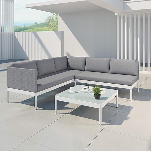 Avril Paris Jun Ensemble Salon De Jardin Raffiné En