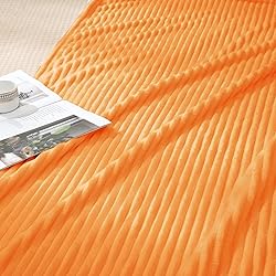 Vessia Flannel Fleece Throw Blanket for