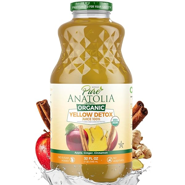 ORGANIC YELLOW DETOX JUICE BY PURE ANATOLIA –...