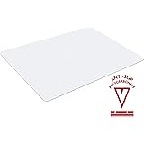 Marvelux 35" x 47" Polycarbonate Chair Mat for Hard Floors and Very Low Pile Carpets with Anti Slip Backing for High Adherence | Rectangular | Hardwood Floor Protector | Shipped Flat