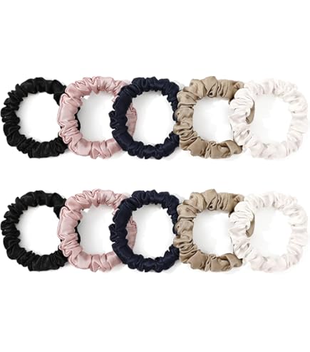 Spoiled Child White Satin Hair Scrunchie Spoiledchild White Scrunchie | eBay main image 3