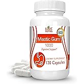 Logic Nutra Premium Mastic Gum Capsules - Natural Gastrointestinal Support Supplement, 1000mg Per Serving - 120 Capsules (1 Bottle)