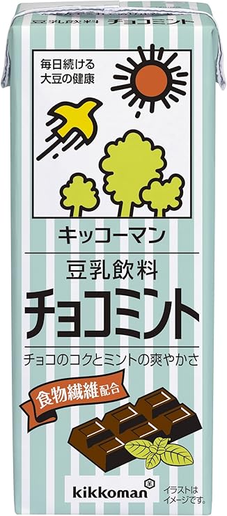 Amazon キッコーマン 豆乳飲料 チョコミント 0ml 18本 キッコーマン飲料 豆乳 豆乳 豆乳飲料 通販