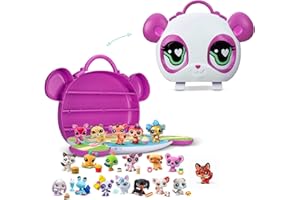 Littlest Pet Shop- Collect & Display Collection - Series 4 - Gen 7 Authentic LPS Bobble Head Toy Figure, Collectible Toy Animal, Ages 4+