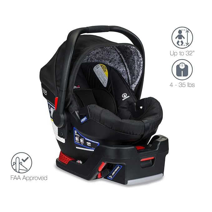 Britax Pathway B Safe 35 Travel System Sketch