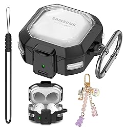 Secure Lock Clear Case for Samsung Galaxy Buds 2