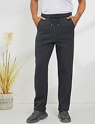 Gihuo Men's Winter Fleece Pants Sherpa Lined