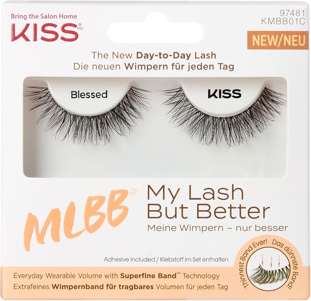 KISS MLBB Lashes 01 Black Eyelashes by KISS