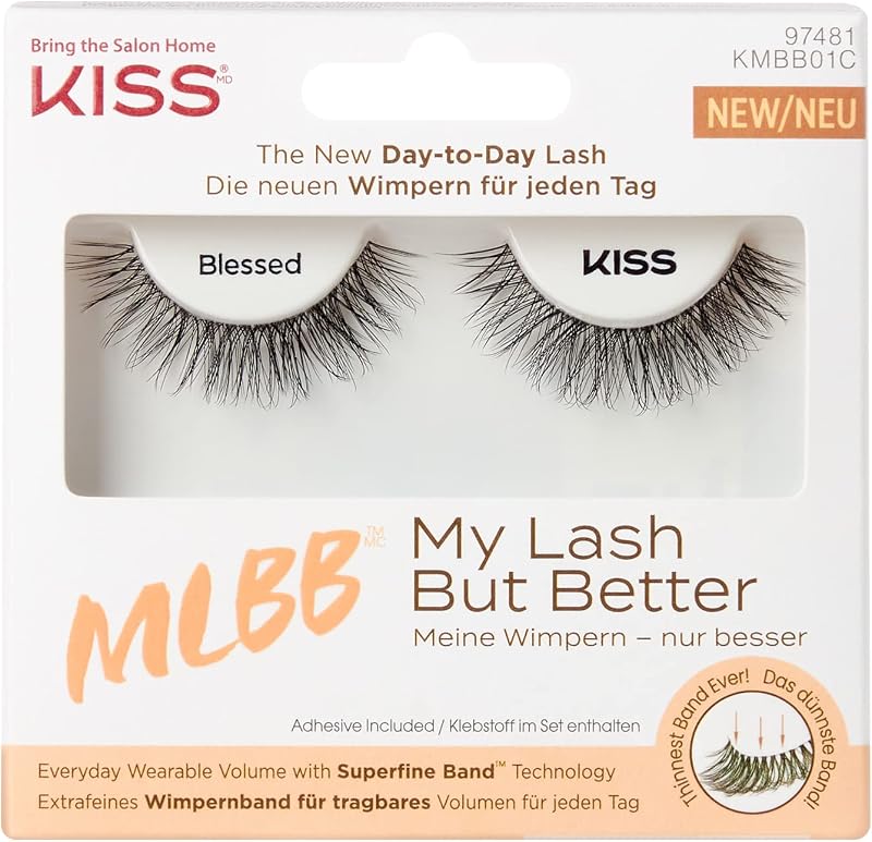 KISS MLBB Lashes 01 Black Eyelashes by KISS