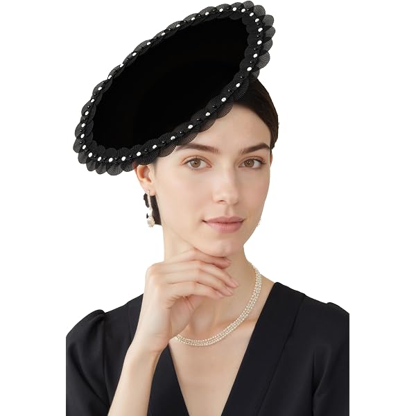 Coucoland Fascinator Hat Cocktail Tea Party Fascinator Derby  display picture 1