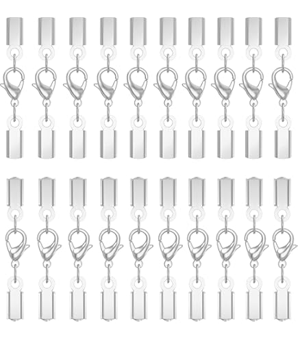 Amazon.com: Honbay 10PCS 3mm Stainless Steel Leather Cord End Caps