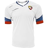 ARZA Colombia New Soccer Jersey White/Blue 100% Polyester