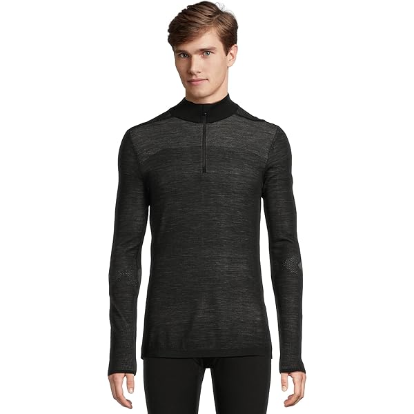 Pantalon Thermique Smartwool Intraknit Homme - 100% Mérinos Noir/blanc 2XL