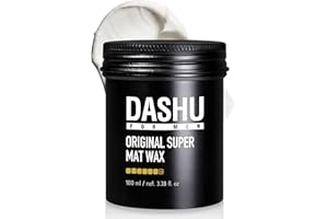 DASHU Premium Original Super Mat Wax 3.5oz – Strong Hold Without Shine, Easy to Wash, Styling Wax