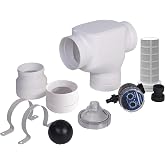 Rain Harvesting First Flush Rainwater Diverter Kit, 4" | Catch-All Tee, Electronic Valve, Customizable Flush Intervals, Anti-Clogging, Optimized Drainage