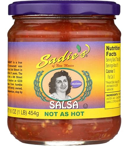 Amazon.com: SADIE'S OF NEW MEXICO HOT SALSA 16 OUNCES (PACK OF 4)