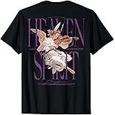 Hip Hop Vintage Edgy Urban Y2K Back Print Streetwear Angel T-Shirt