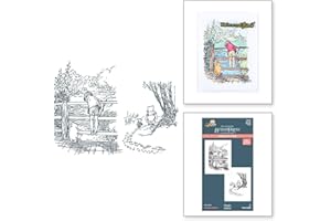 Spellbinders Friendly Moments Plaque de presse en métal