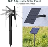 AISITIN 3.5W Solar Fountain Pump with 16 Nozzles 4.9ft Tubing Garden Pond view 7