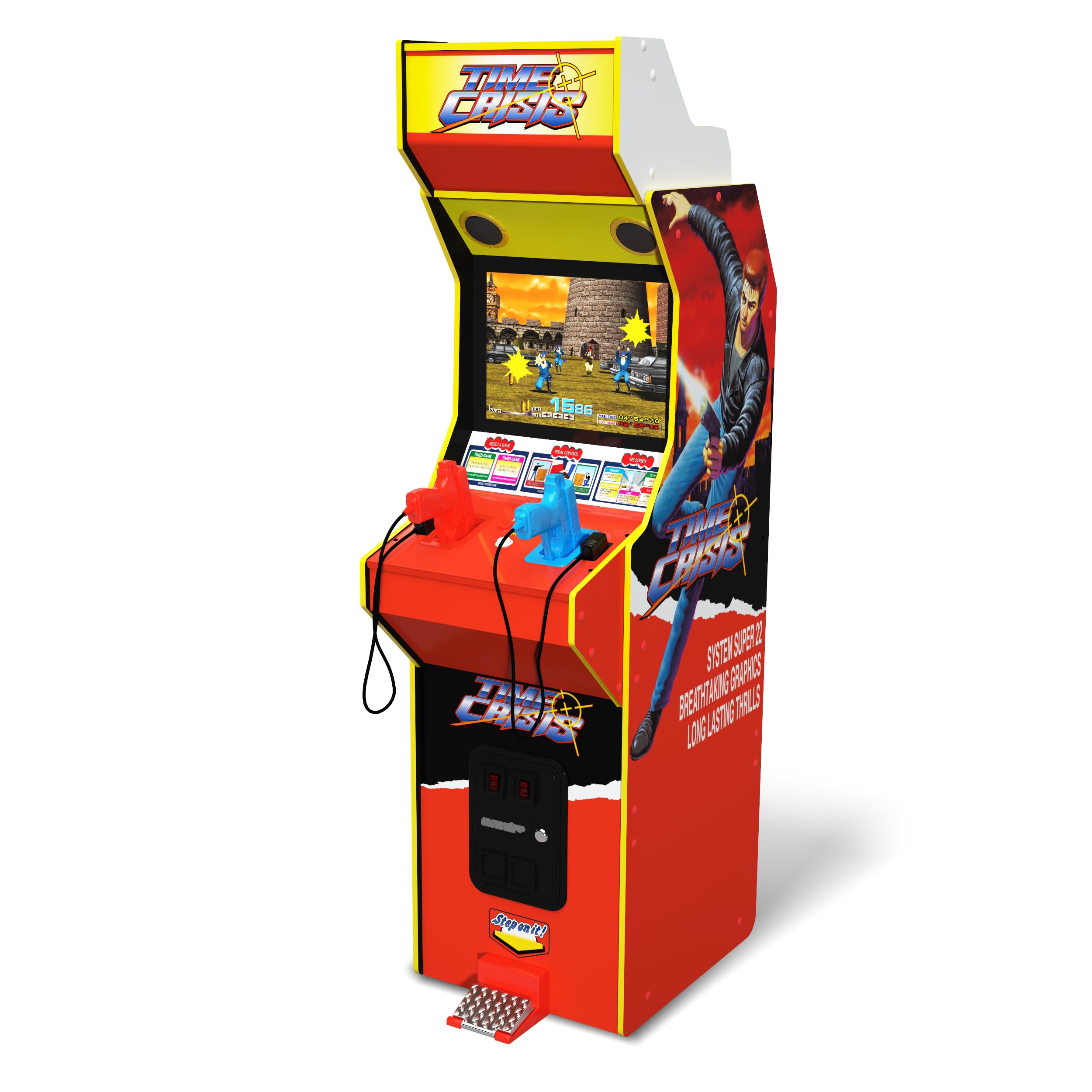 Arcade1Up TIME CRISIS Arcade Game 6