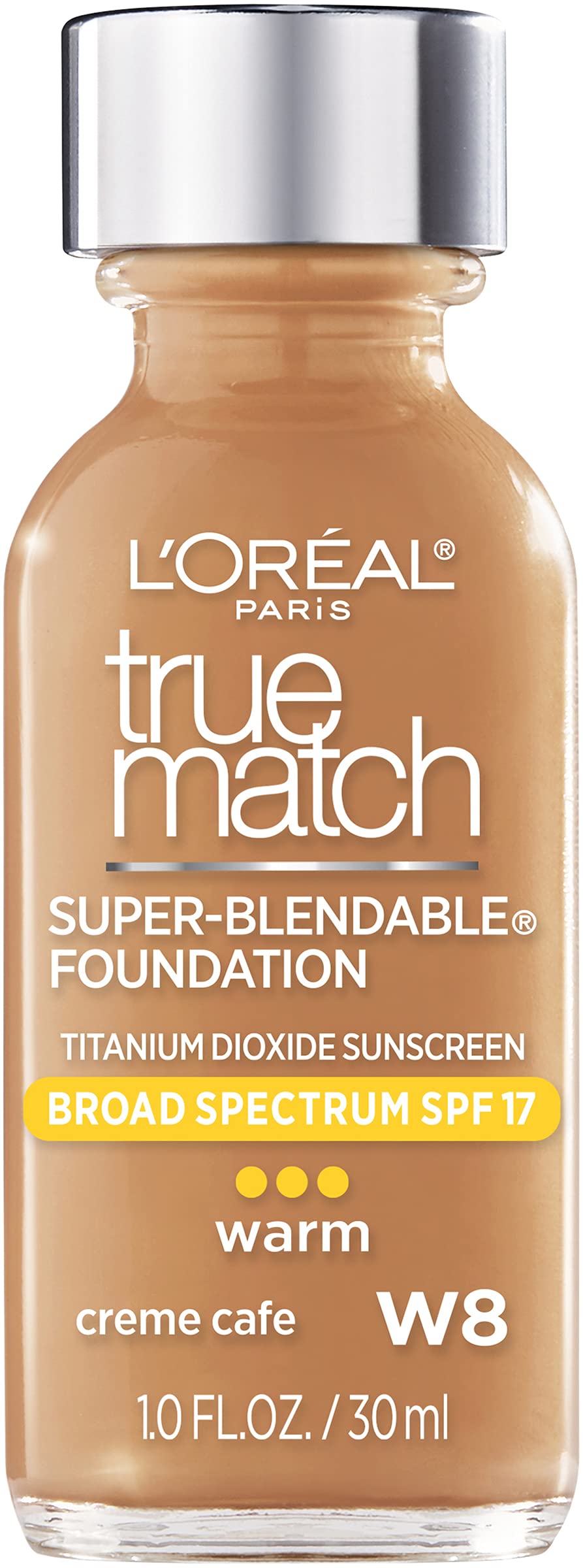 L'Oreal Paris True Match Super-Blendable Makeup W8 Crème Café — image 1