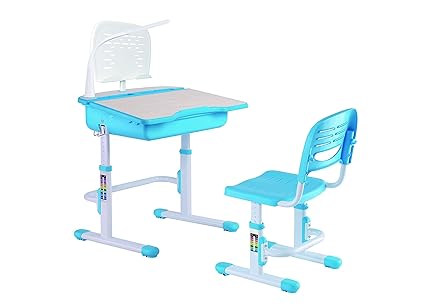 kidomate height adjustable study table and chair