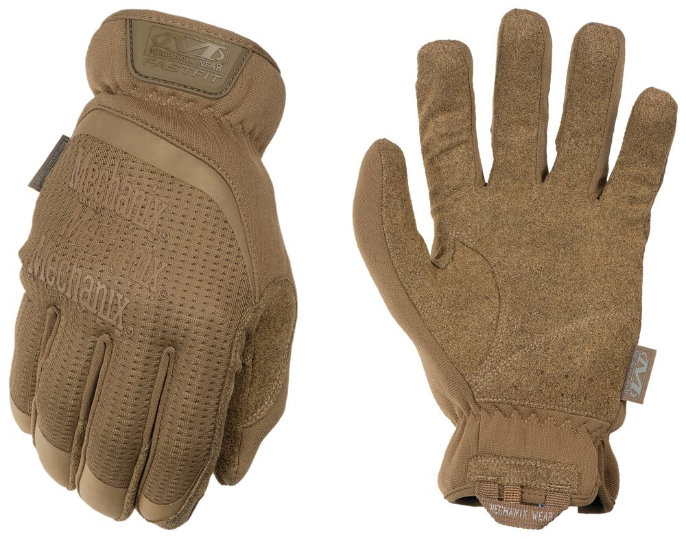 Mechanix Wear - FastFit Coyote Touch Screen Gloves (Medium, Brown) — image 1