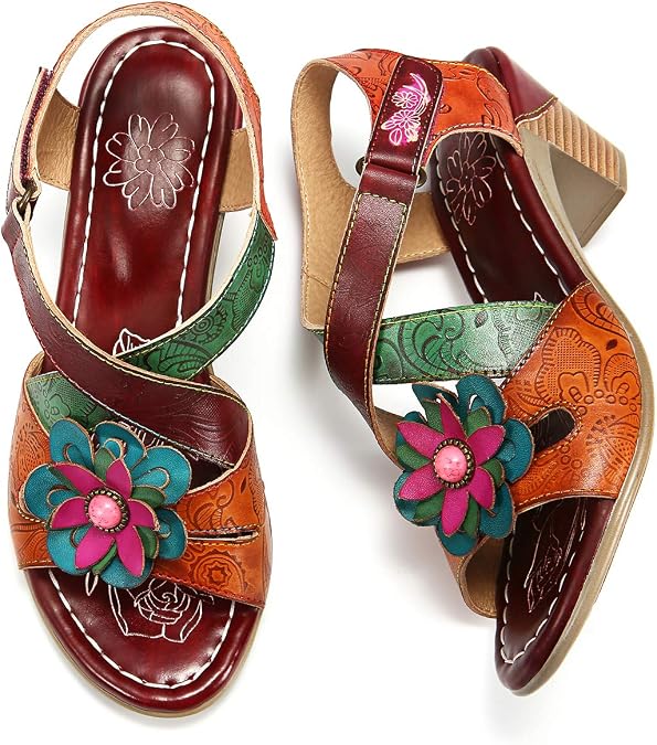 Gracosy Leder Mary Jane Pumps Schuhe Mit Absatz 2019 Bunte Fr hling 