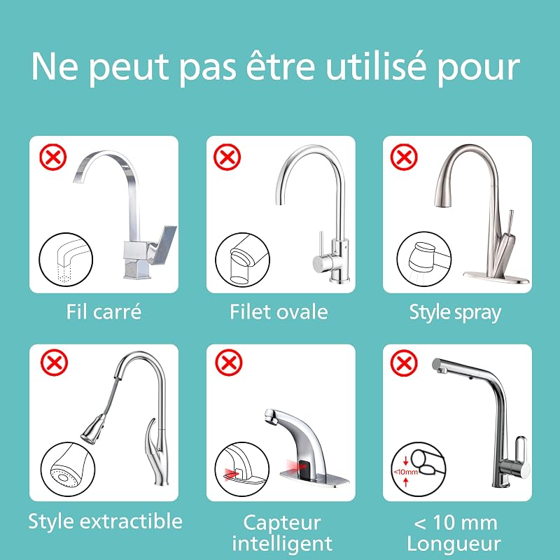 Water Filtre sur robinet AWP3754/10 ULTRAFILTRATION, réduit le CHLORE, le PLOMB, les MICROPLASTIQUES et les BACTÉRIES, capacité de filtration de 1.200 L — photo 5 sur 5