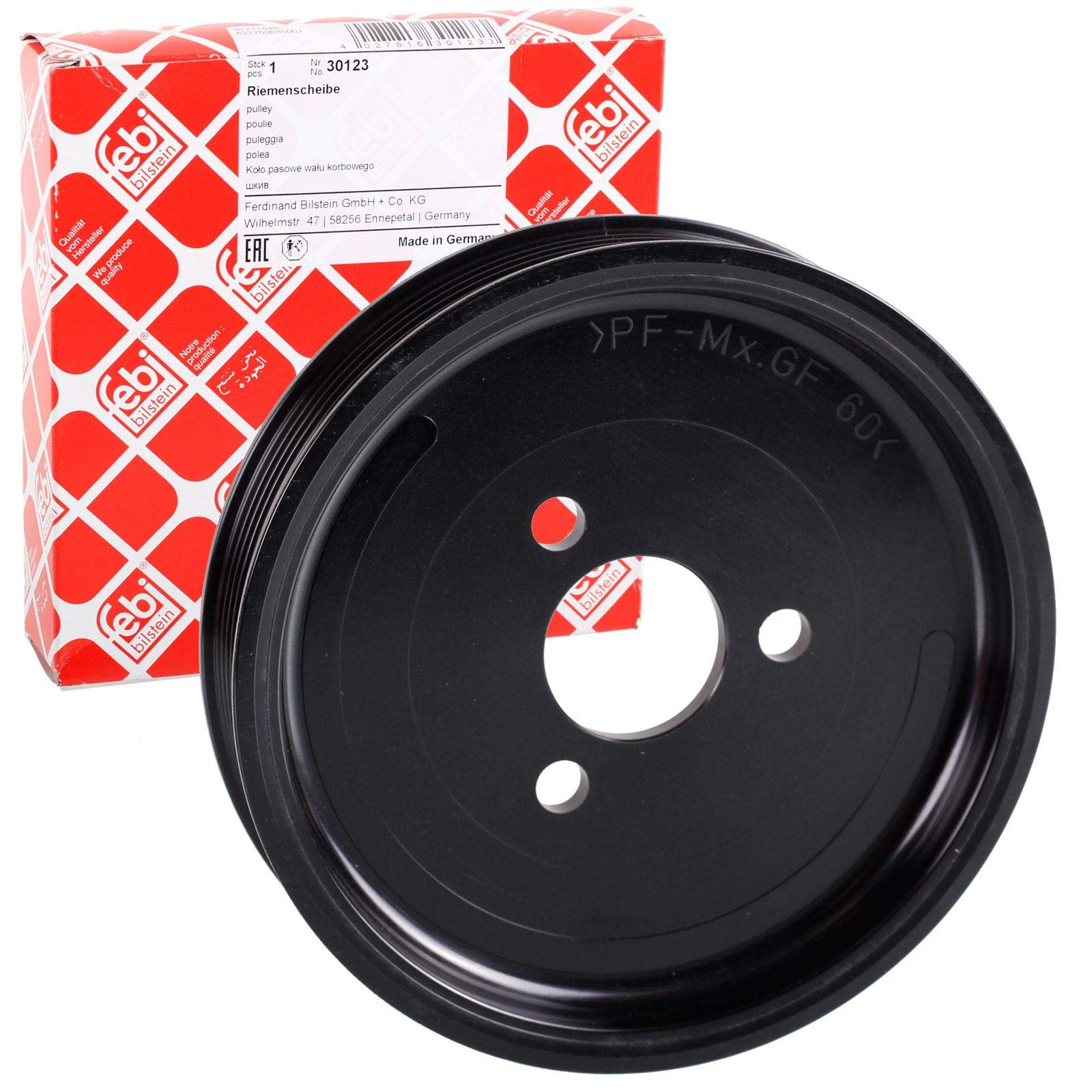 febi bilstein 30123 Pulley for power-steering pump, pack of one