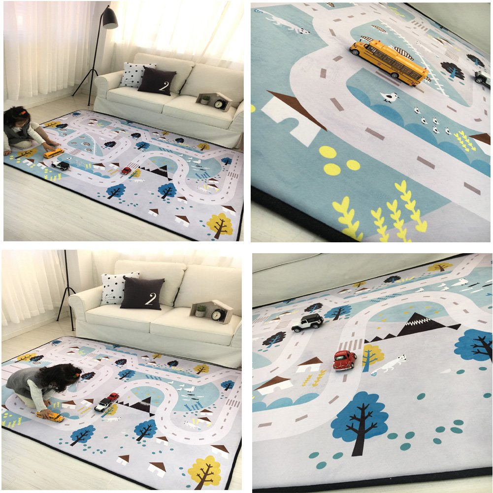 space rug nursery