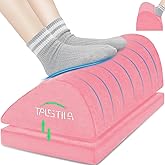 TALSTILA Foot Rest for Under Desk at Work, Under Desk Footrest, Ergonomic 2 Adjustable Heights Footrest, Footrest with Feet Warm Pocket, for Office Desk & Office Chair…