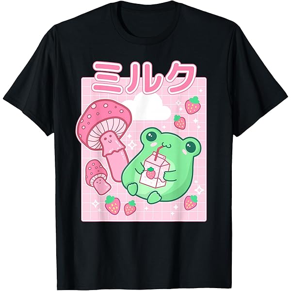 Amazon.com: 90's Kawaii Strawberry Milk Cute Women Girls Japanese