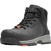 BRUNT Ryng (Comp Toe) -Men's Lightweight Waterproof Composite Toe Work Boot - EH Rated - Slip + Oil Resistant - Heat-Resistant Sole - Breathable, Flexible Fit - Adjustable