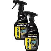 Rain-X 630543 Interior Glass Anti-Fog, 12 oz. - Prevents Fogging of Interior Glass and Mirrors, Usable on Both Automobiles and Marine Vehicles (Pack of 2)