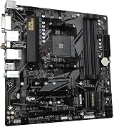 Gigabyte B550M DS3H AC Motherboard AM4 AMD Ryzen DDR4 Dual M.2 WiFi Bluetooth view 6