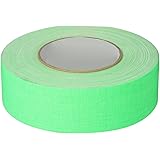 Polyken 510 Rubber Premium Grade Gaffer's Tape, 45m Length x 48mm Width, Neon Green