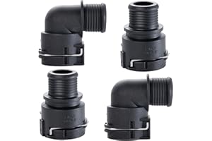 HISPKNIX 4PCS Heater Inlet Hose Connector Compatible with Chevy Trax/Sonic/Cruze & Buick Encore - OE# 95089363/950893634