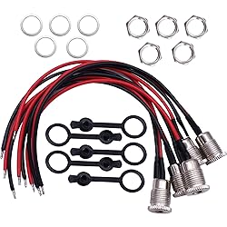 weideer 5Pcs 10A DC Power Jack Cord Socket