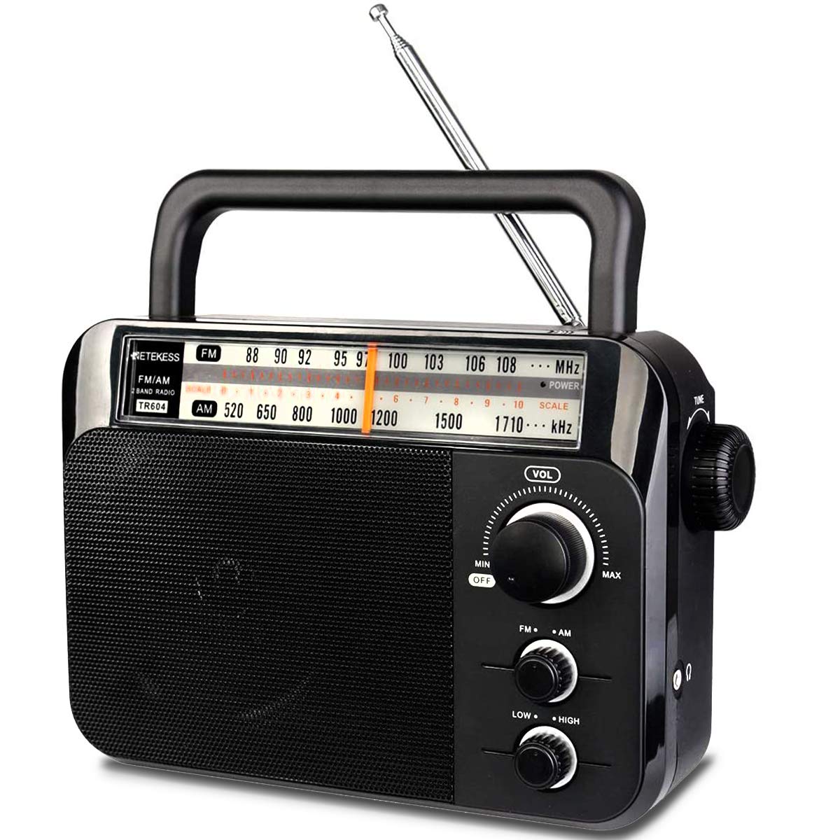 Retekess TR604 AM FM Radio Portable Radios with Best Reception AC or | amzdealz