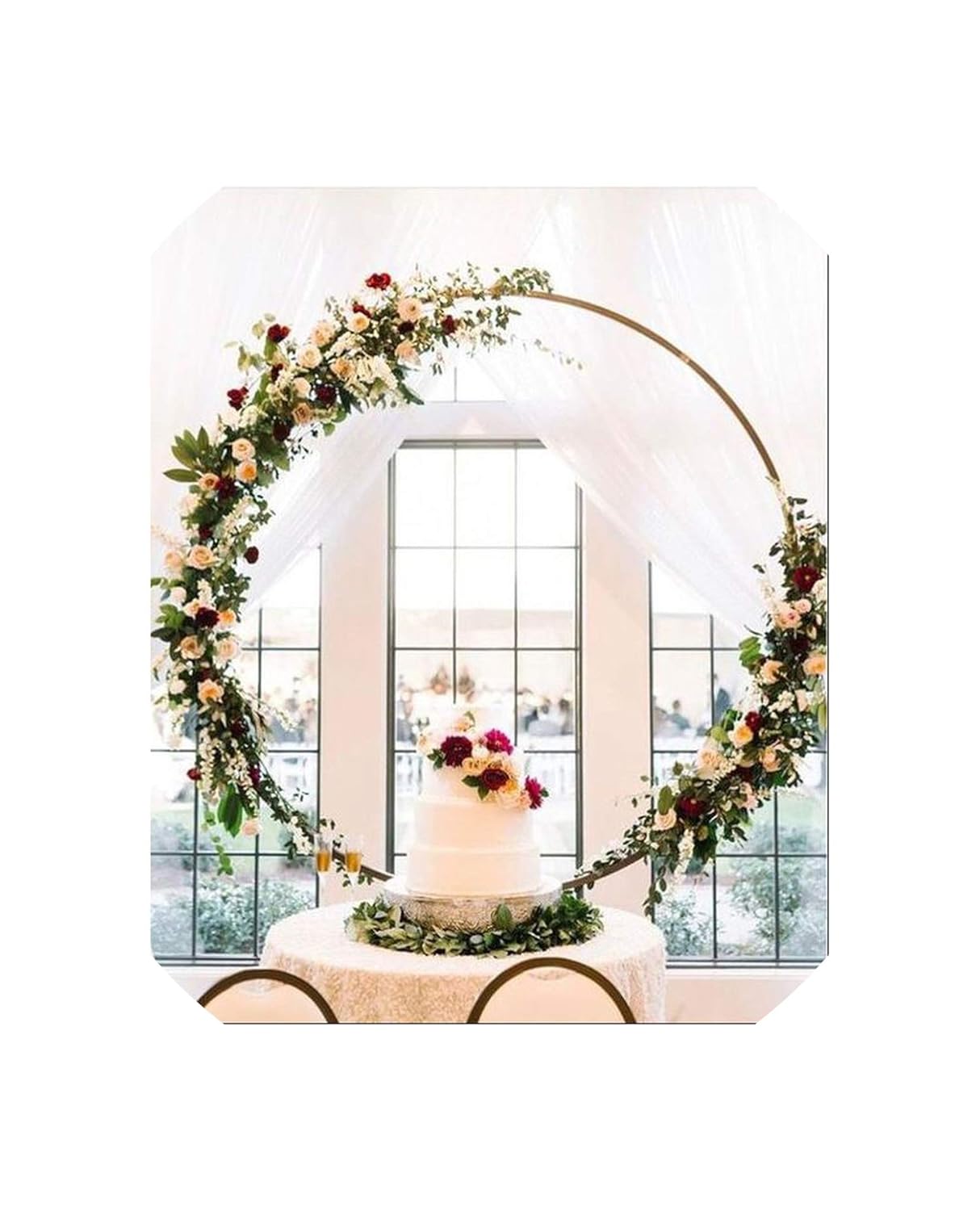 Best Heavy Duty Large Round Wedding Garden Arch