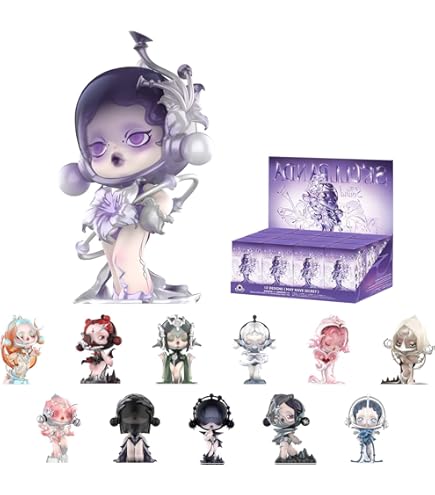 Amazon.com: POP MART SKULLPANDA Image of Reality Series Figures